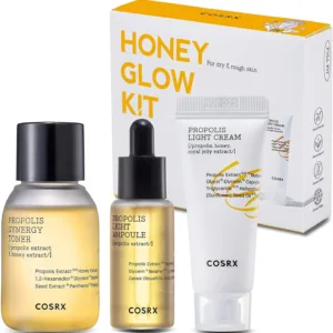 COSRX Honey Glow Kit, Korean Skin Care Set with Propolis