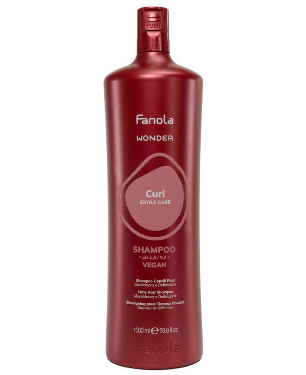 Fanola Wonder Curl Shampoo for Curly and Wavy Hair 1000ml
