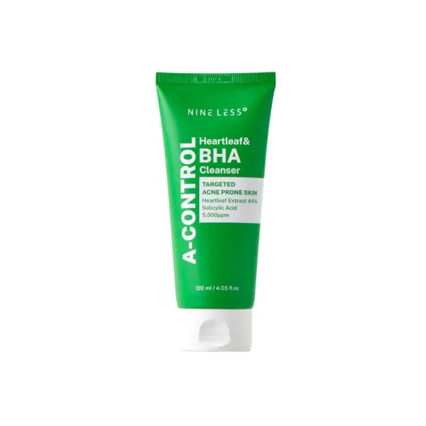 Nineless A-control Heartleaf & BHA Foam Cleanser (120ml)