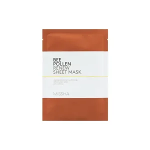 [Missha BEE POLLEN RENEW SHEET MASK - 25ml]