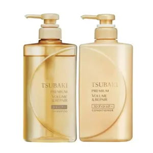 Tsubaki Shiseido Volume Repair Shampoo & Conditioner Set