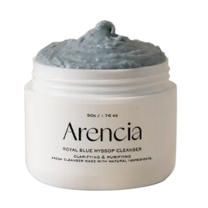 Arencia Blue Hyssop Rice Mochi Cleanser