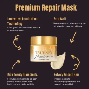 Shiseido Premium EX Intensive Repair Shampoo for Damaged Hair and Root Care 490ml