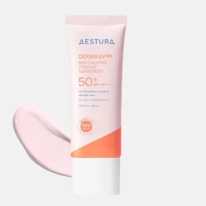 AESTURA Derma UV365 Red Calming Tone-up Sunscreen SPF50+ PA++++ (40ml)